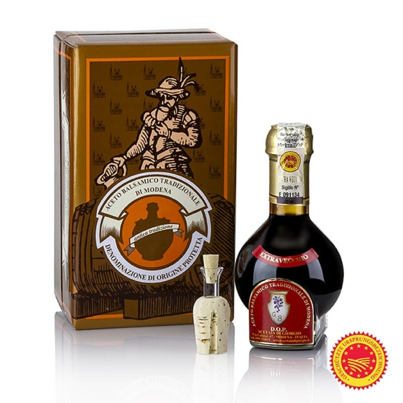 Aceto Balsamico Tradizionale di Modena
					DOP/g.U., 25 Jahre gereift, Acetaia di Giorgio, 100 ml
				