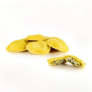 Frische Agnolotti mit Bärlauch-Füllung