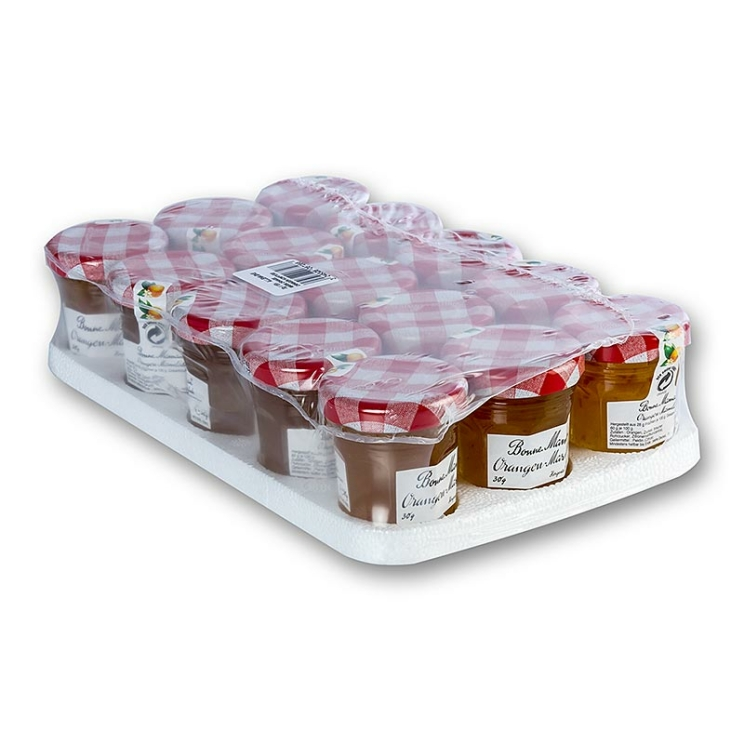 Bitter-Orangen-Marmelade Bonne Maman, Portionsgläser, 450 g, 15 x 30 g