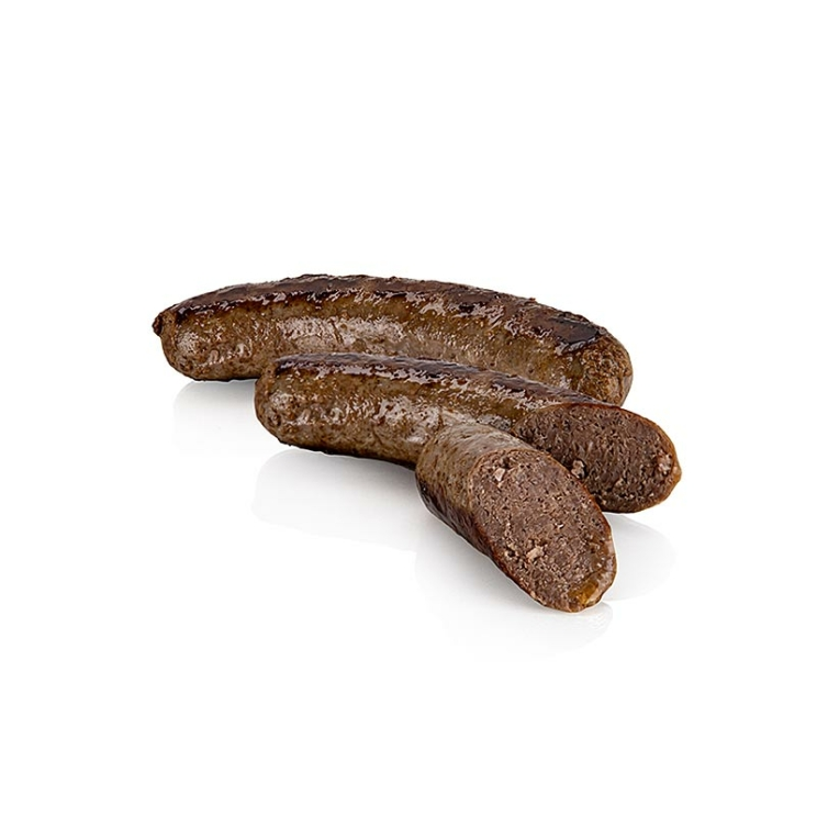 Büffel Bratwurst vom Wasserbüffel, roh, 270 g, 3 x 90 g