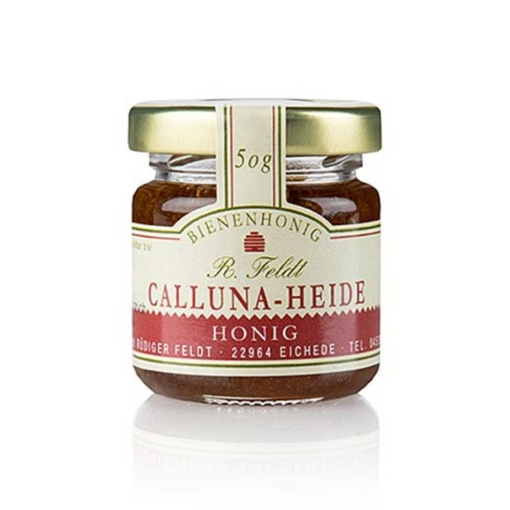Callunaheidehonig Imkerei Feldt, Frankeich, Portionsglas, 50 g