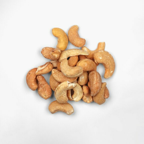 Cashewkerne
					Ger&ouml;stet & gesalzen, 100 g
				