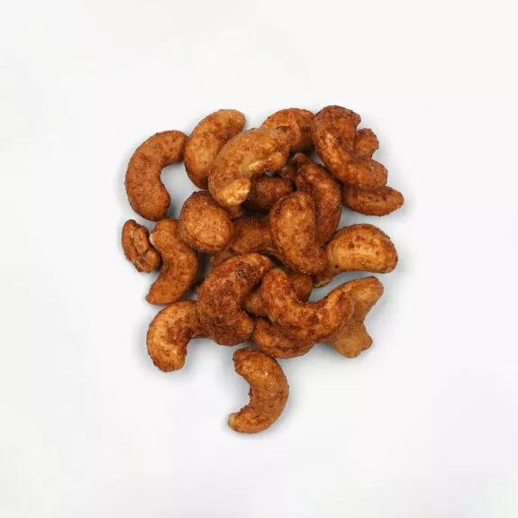 Cashewkerne mit Rauchgew&uuml;rz
					Ger&ouml;stet, 100 g
				