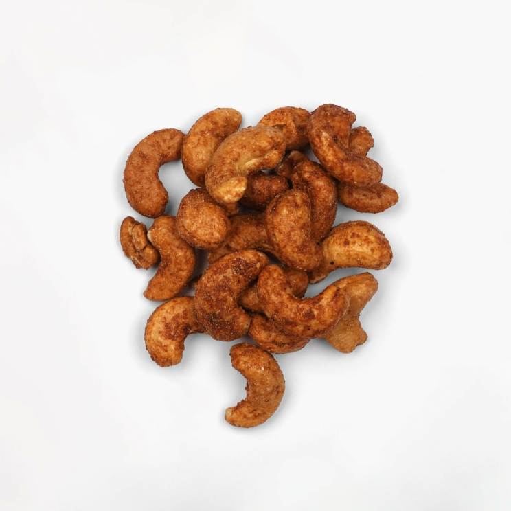 Cashewkerne mit Rauchgewürz Geröstet, Dose Weiß, 100 g