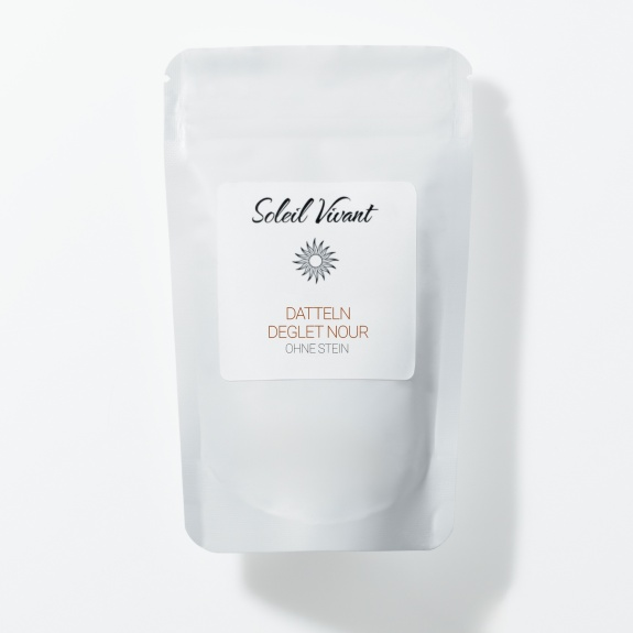 Datteln "Deglet Nour"
					Getrocknet, ohne Stein, 200 g
				