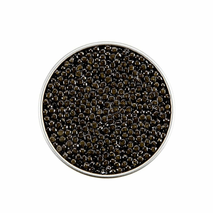 Desietra Osietra Kaviar (Acipenser gueldenstaedtii) ohne Konservierungsmittel, 250 g