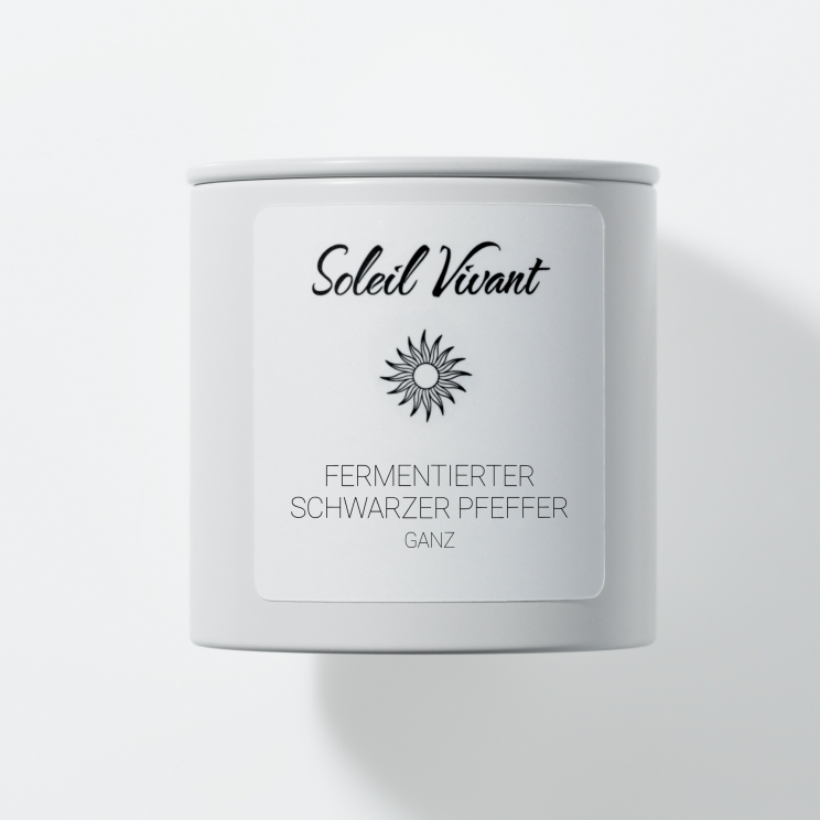 Fermentierter schwarzer Pfeffer Ganz, 80 g