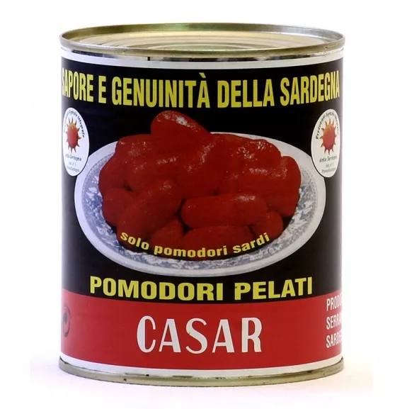 Gesch&auml;lte Tomaten, ganz
					Sardinien, 800 g
				
