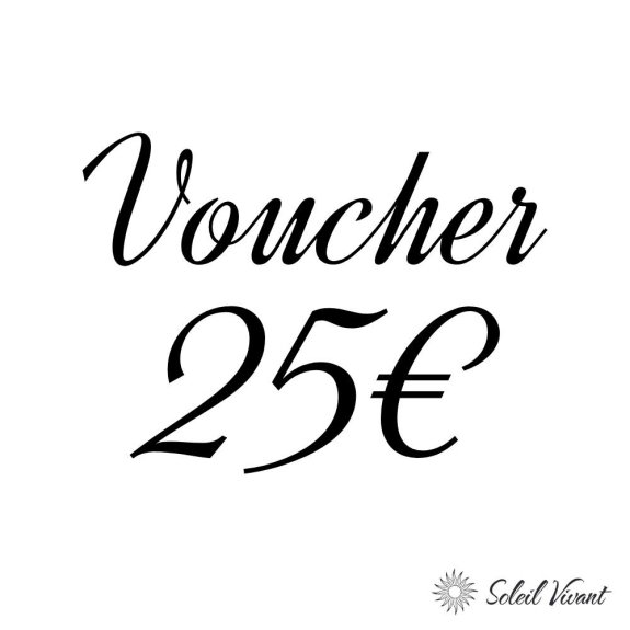 Geschenkgutschein 25&euro;
					"Voulez-vous manger avec moi?"
				