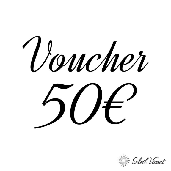 Geschenkgutschein 50&euro;
					"Voulez-vous manger avec moi?"
				