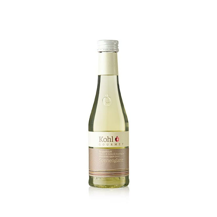 Gourmet Berg-Apfelsaft Sonnenglanz Naturtrüb Südtirol/Italien, 200 ml