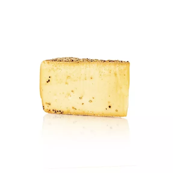 Isnyer Zitronenpfeffer
					Schnittk&auml;se mit Pfefferrinde, BIO, 250 g
				