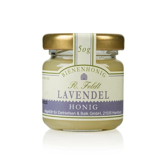 Lavendelhonig
					Imkerei Feldt, Frankeich, Portionsglas, 50 g
				