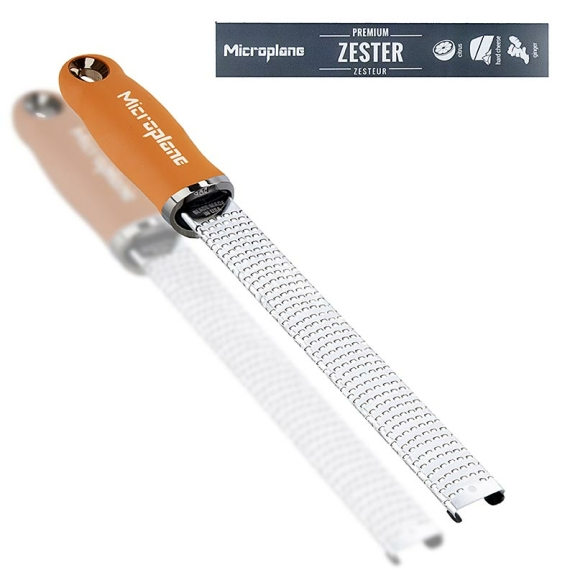 Microplane Zestenreibe Zimt orange
					Premium Classic, Soft-touch Griff, 1 St
				