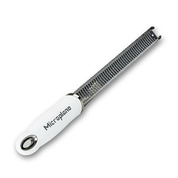 Microplane Zestenreibe weiss Premium Classic, Soft-touch Griff, 1 St