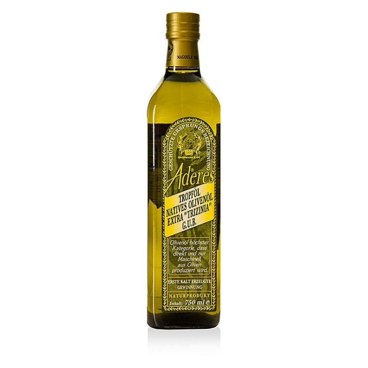 Aderes Tropföl Natives Olivenöl Extra, Peloponnes, Griechenland, 750 ml