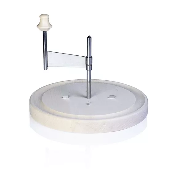 Original schweizer Girolle
					f&uuml;r T&ecirc;te de Moine & Schokolade, Holz, weiss
				