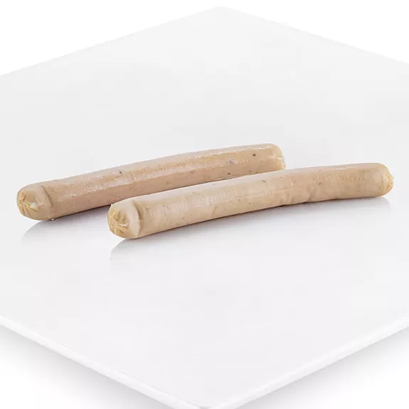 Premium Rostbratwurst, Kalb
					Kebben, 400 g, 5 x 80 g
				