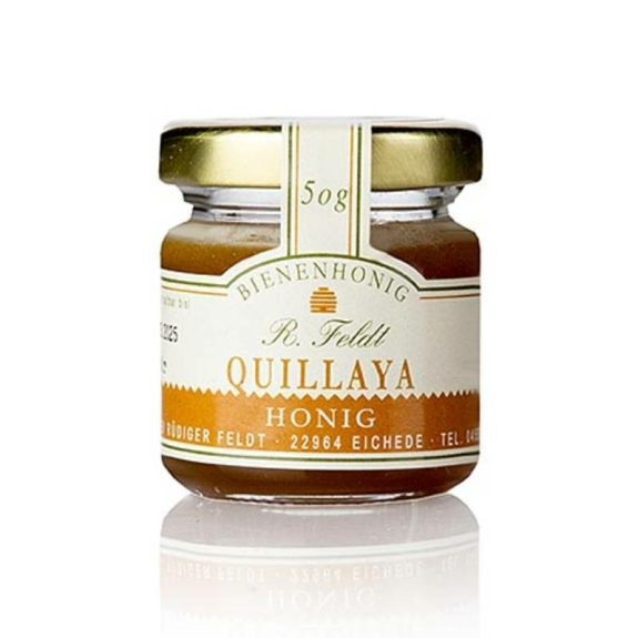 Quillayahonig
					Imkerei Feldt, Chile, Portionsglas, 50 g
				
