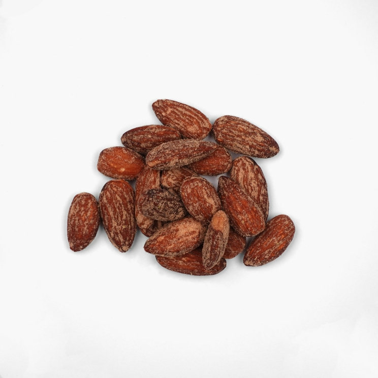 Hickory Rauchmandeln Geröstet, Weiße Dose, 110 g