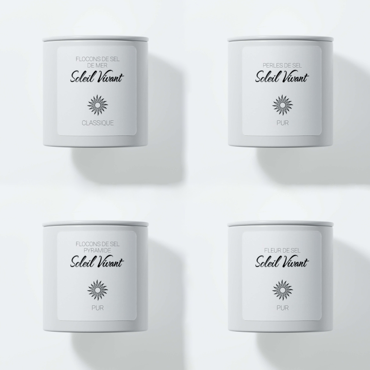 Meersalz Bundle weiße Dosen