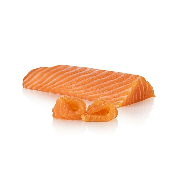 Lachs Back-Loin &frac12;, "Pre-Rigor"
					Sashimiqualit&auml;t, FROYA, Norwegen, 180 g
				