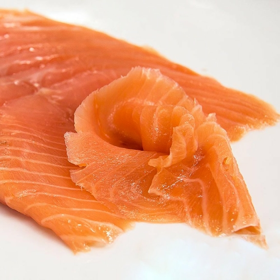 Schottischer R&auml;ucherlachs
					geschnitten, 200 g
				