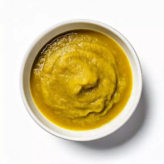 Stachelbeerenmus Fruchtp&uuml;rree
					100 % Stachelbeere, fein passiert, 680 g
				