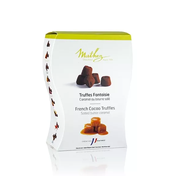 Tr&uuml;ffelkonfekt, mit Karamell-Knusper
					250 g
				