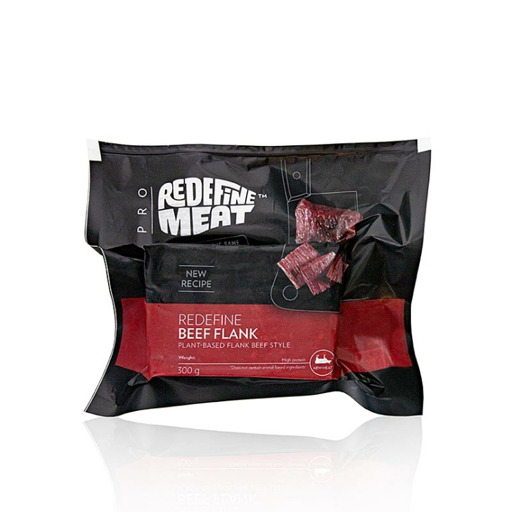 Veganes Rindfleisch, Beef Flank Redefine Meat, 300 g
