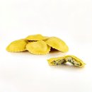 Frische Agnolotti mit Bärlauch-Füllung