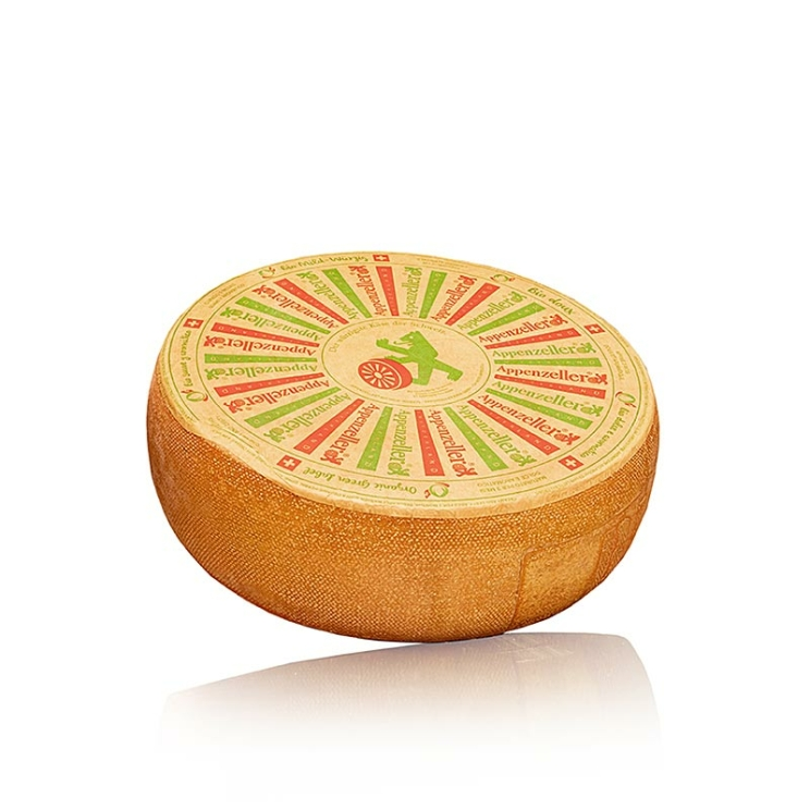 Appenzeller Käse mild-würzig, ganzer Laib, BIO, 6 kg