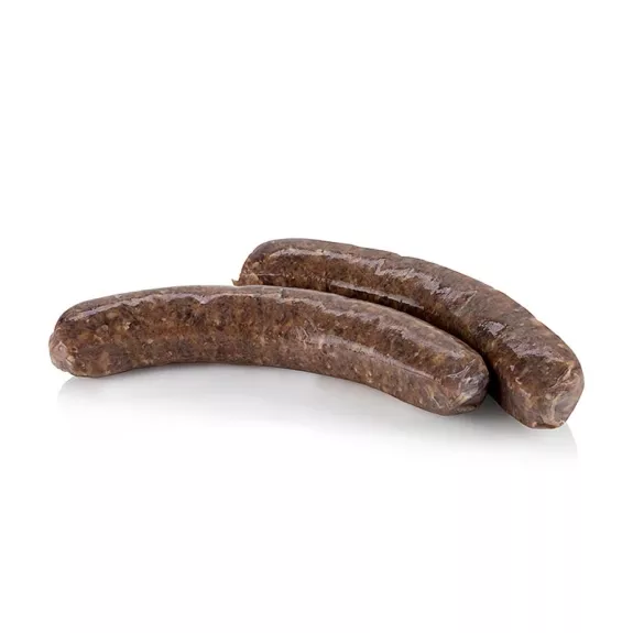 B&uuml;ffel Bratwurst
					vom Wasserb&uuml;ffel, roh, 270 g, 3 x 90 g
				