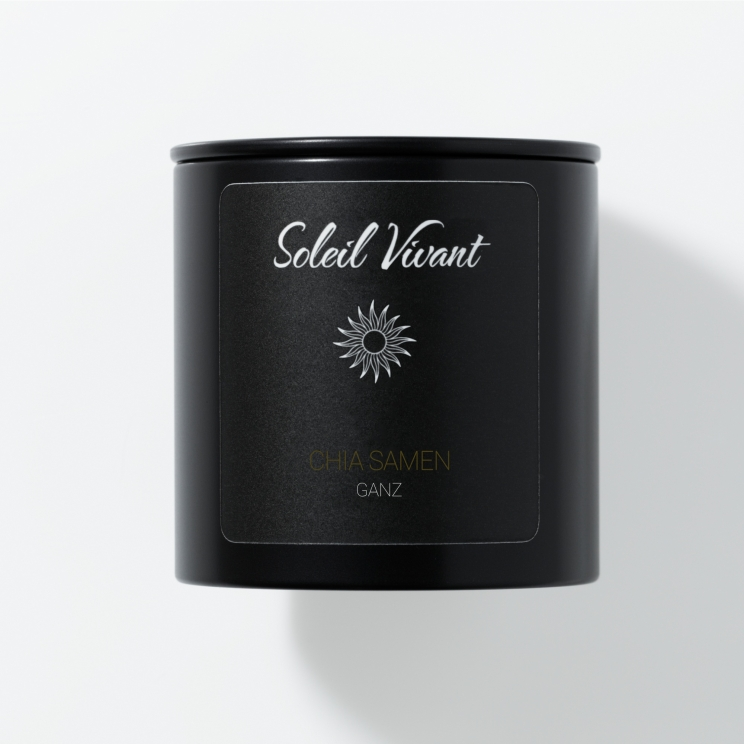 Chia Samen Schwarze Dose, 125 g