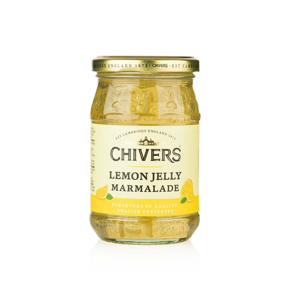 Lemon Marmelade
					mit fein geschnittenen Zitronenschalen, Chivers, 340 g
				