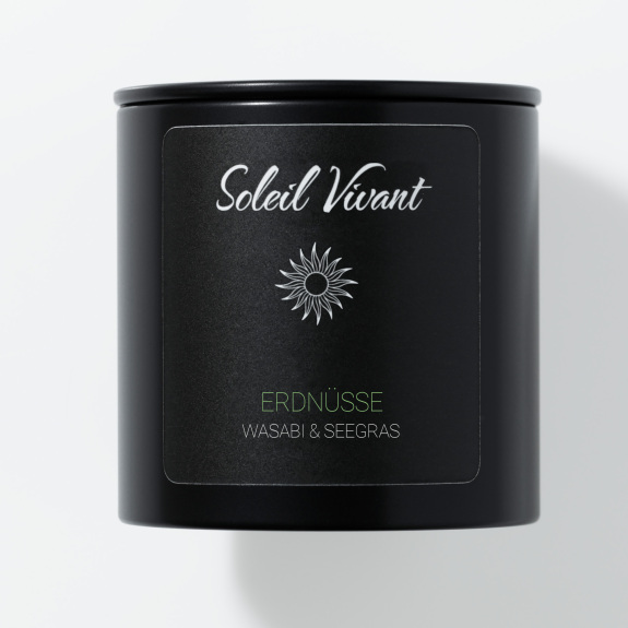 Erdn&uuml;sse Wasabi & Seegras
					Schwarze Dose, 140 g
				