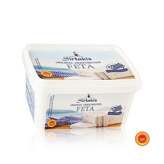 Griechischer Feta K&auml;se
					g.U., Schafk&auml;se, Sirtakis, 400 g
				