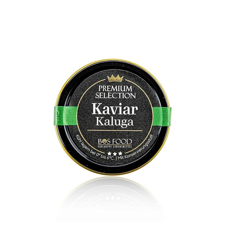 Kaluga Kaviar (Huso dauricus) BOS FOOD Premium Selection, 20 g
