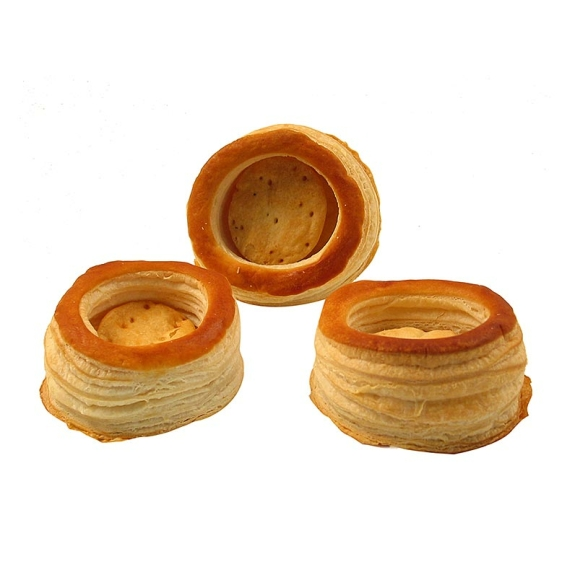 K&ouml;nigin Pasteten &oslash;8cm
					Bl&auml;tterteig, HUG, 2,88 kg, 72 St&uuml;ck
				