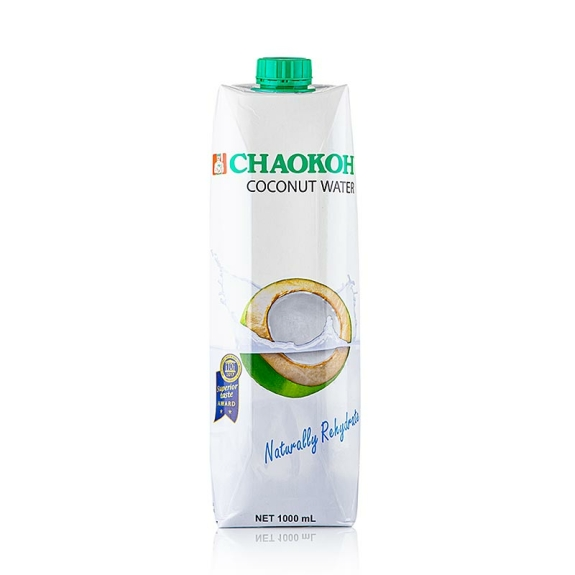 Kokoswasser
					ohne Zuckerzusatz, Chaokoh, 1 Liter
				