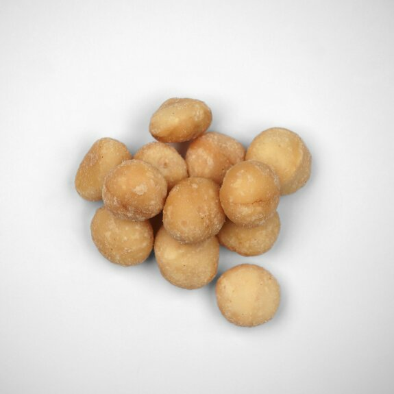 Macadamia N&uuml;sse
					Ger&ouml;stet & gesalzen, 100 g
				