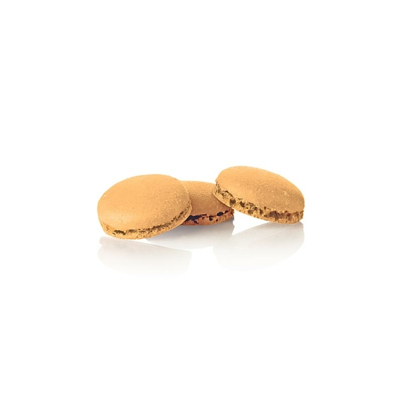 Macarons Orange, Mandel-Baiser H&auml;lften zum F&uuml;llen
					ca. &oslash; 3,5 cm, 921 g, 384 St
				