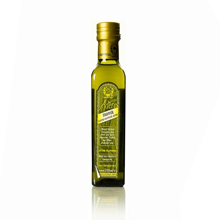 Aderes Tropföl Natives Olivenöl Extra, Peloponnes, Griechenland, 250 ml