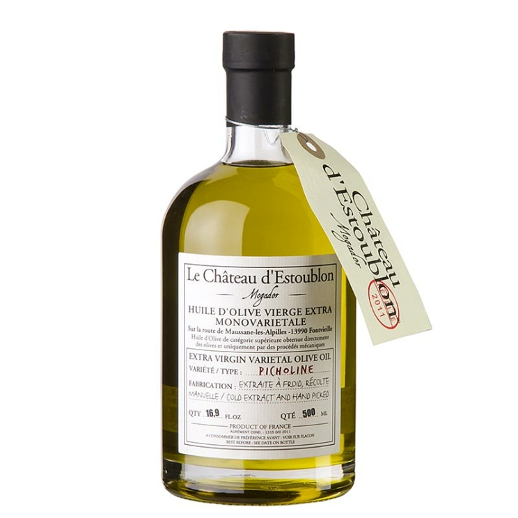 Chateau d´Estoublon Picholine Natives Olivenöl Extra, Provence-Alpes-Côte d’Azur, Frankreich, 500 ml