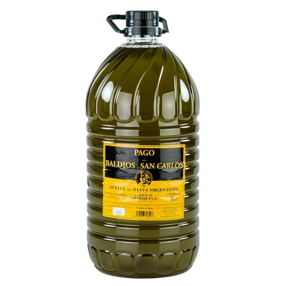 Pago Baldios San Carlos, 100 % Arbequina
					Natives Oliven&ouml;l Extra, Spanien, 5 Liter
				