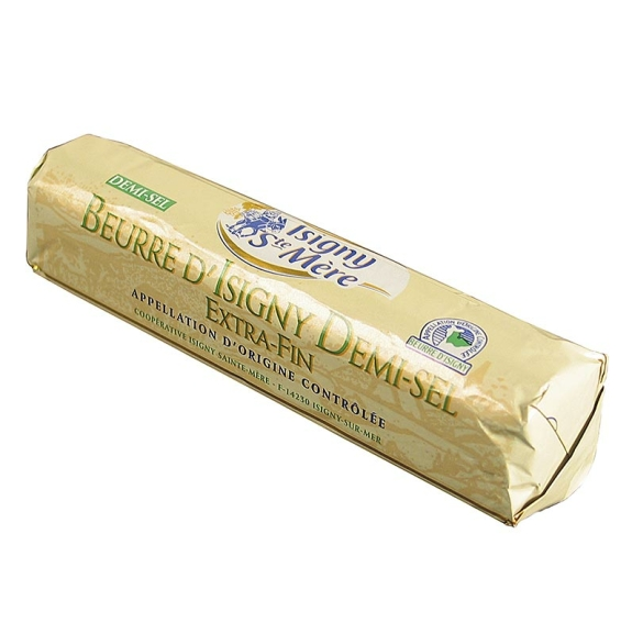 Salzbutter Beurre d&acute; Isigny Demi Sel
					Frankreich , 250 g
				