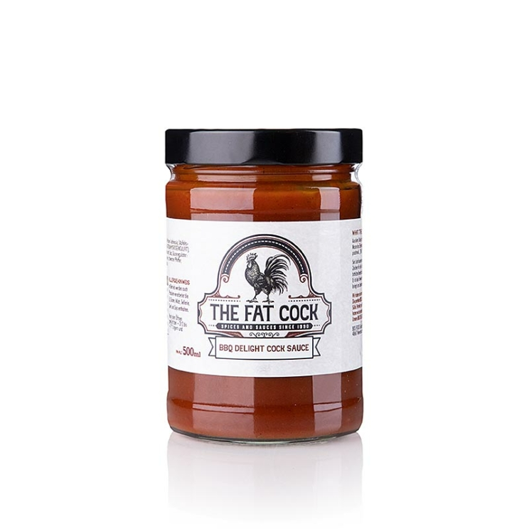 BBQ Delight Cock Sauce The Fat Cock, 500 ml