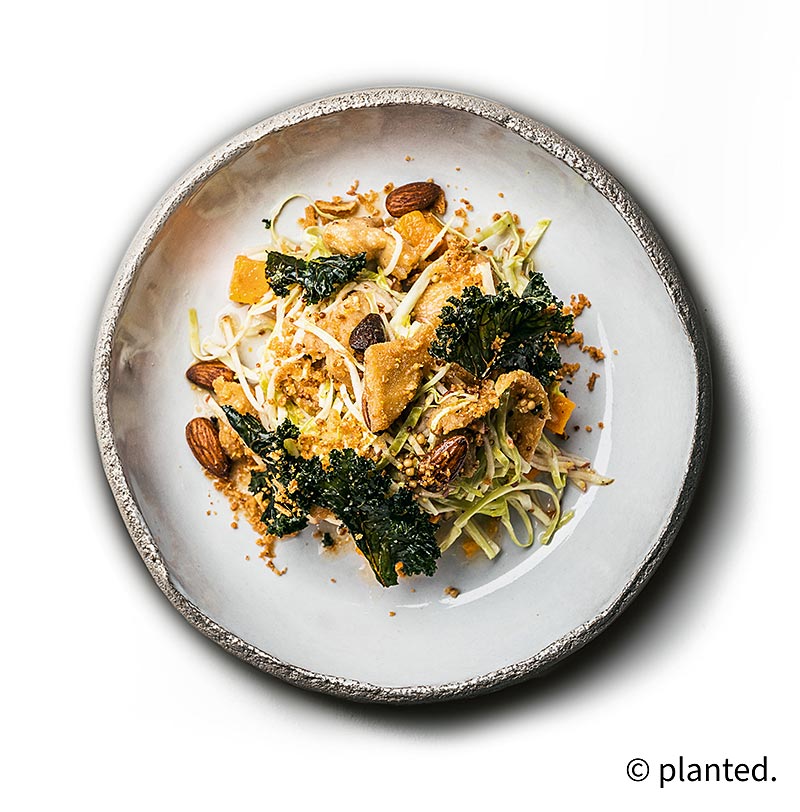 veganes chicken huhn