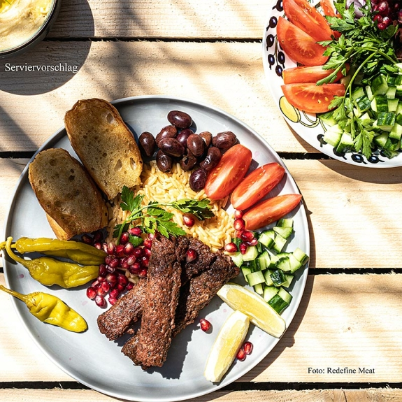 Vegane Kebab Masse mit Lammgeschmack
					Redefine Meat, zum selberformen, 1 kg
				