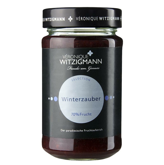 "Winterzauber"
					Fruchtaufstrich, 70 % Frucht, Veronique Witzigmann, 225 g
				
